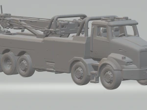 Western star Heavy Duty Wrecker Tow Truck 3D Print Model