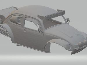 Volkswagen beetle baja 3D Print Model