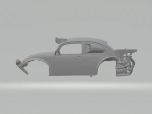 Volkswagen beetle baja 3D Print Model