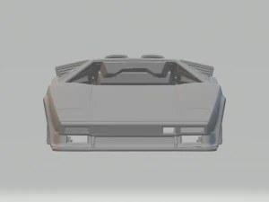 Countach fastach 3D Print Model