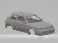MAZDA 323 HATCH 3D Print Model