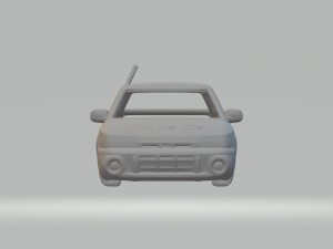 MAZDA 323 HATCH 3D 프린트 모델