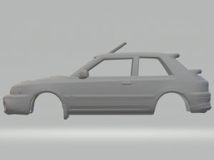 MAZDA 323 HATCH 3D 프린트 모델