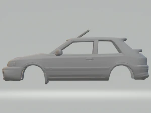 MAZDA 323 HATCH 3D Print Model