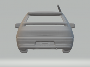MAZDA 323 HATCH 3D 프린트 모델
