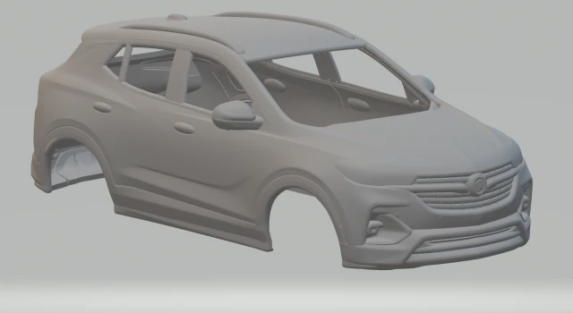Buick encore 3D Print Model .c4d .max .obj .3ds .fbx .stl .blend 