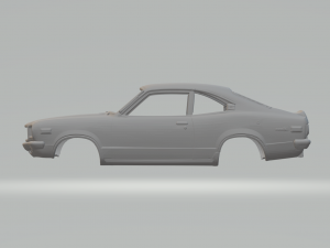 Mazda rx 3 3Dプリントモデル