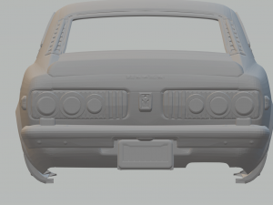 Mazda rx 3 3Dプリントモデル