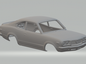 Mazda rx 3 3Dプリントモデル