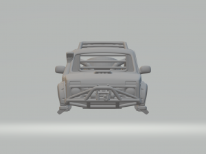 Vaz lada niva 4x4 custom 3D Принт Модель