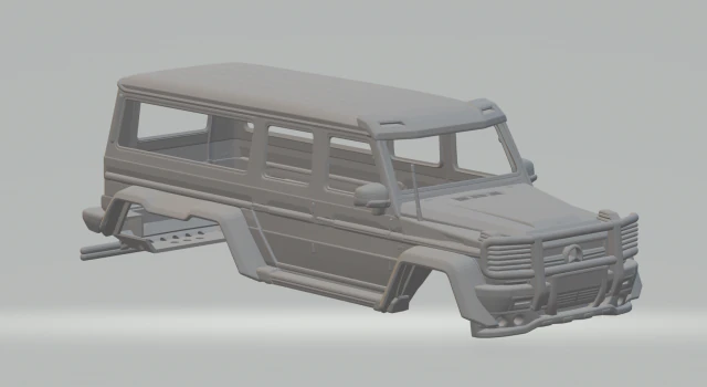 Mercedes g class centipede 3D Print Model .c4d .max .obj .3ds .fbx .stl .blend 