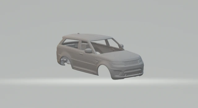 Land rover range rover 3D Print Model .c4d .max .obj .3ds .fbx .stl .blend