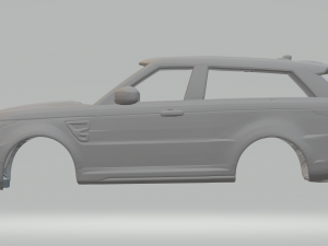 Land rover range rover 3D-printmodel