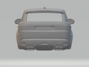 Land rover range rover 3D-printmodel