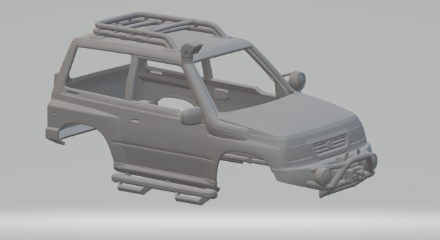 SUZUKI VITARA 3DOORS Modèles 3D en vedette .c4d .max .obj .3ds .fbx .stl .blend 