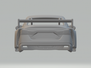 Nissan altima race car 3Dプリントモデル