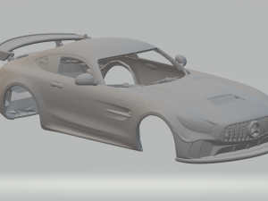 Mercedes amg gt4 3D Print Model