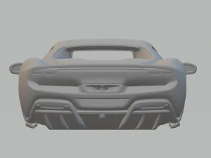Ferrari 296 3D Print Model