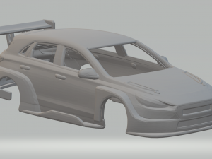 Hyundai i30tcr 3D Print Model