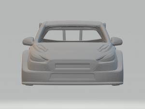 Hyundai i30tcr Modello di stampa 3D
