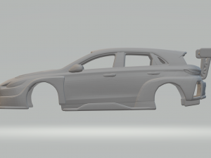 Hyundai i30tcr Modello di stampa 3D
