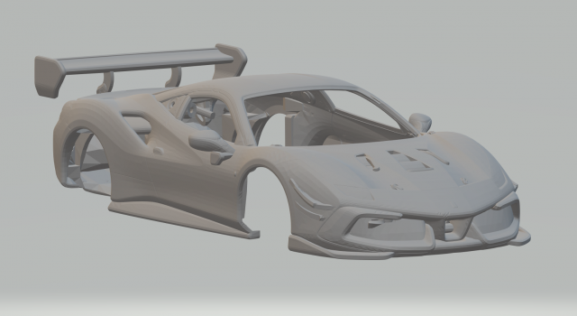 Hyundai i30tcr Modello di stampa 3D .c4d .max .obj .3ds .fbx .stl .blend 