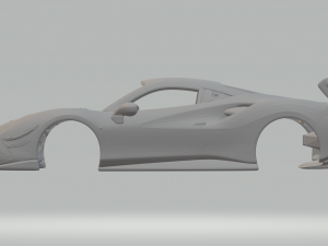 Hyundai i30tcr Modello di stampa 3D