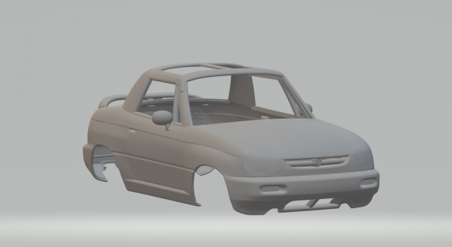 Suzuki x90 3Dプリントモデル .c4d .max .obj .3ds .fbx .stl .blend 