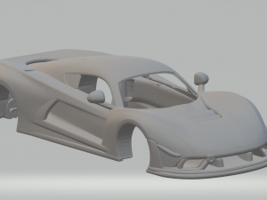 Hennessey venom f5 3D Print Model