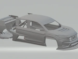 होंडा रिगलाइन 3D प्रिंट मॉडल