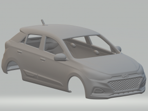 Hyundai i20 Modèles 3D en vedette