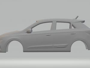 Hyundai i20 3D Принт Модель