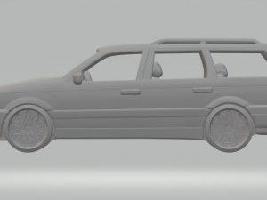 Vw passat variant custom Modelo de impresión 3D