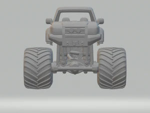 Toyota land cruiser monster 3D Print Model