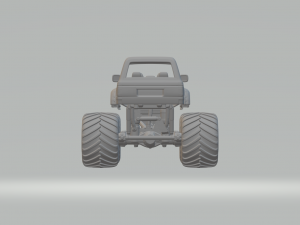 Toyota land cruiser monster Modelo de impresión 3D