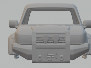 Toyota land cruiser Modello di stampa 3D