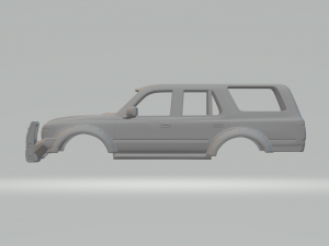 Toyota land cruiser Modello di stampa 3D