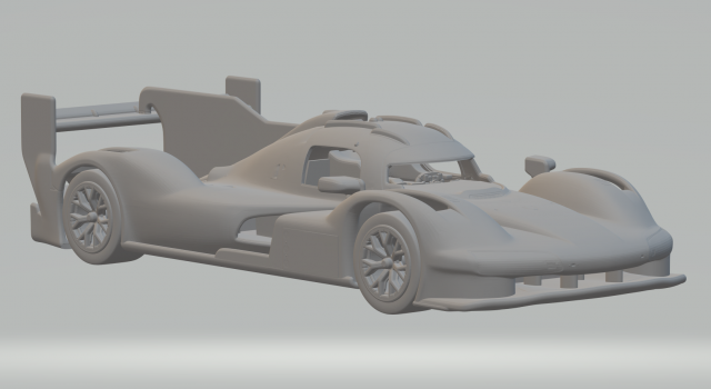 PORSCHE 963 TYPE 9R0 LMDH Modello di stampa 3D .c4d .max .obj .3ds .fbx .stl .blend 