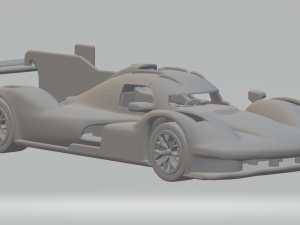 PORSCHE 963 TYPE 9R0 LMDH 3D Print Model
