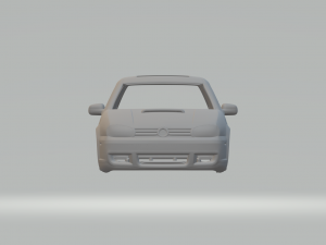 Golf r32 3D-printmodel