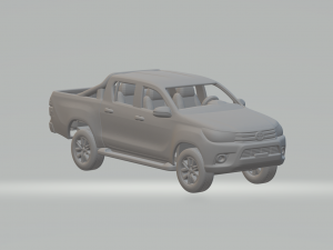 Toyota hilux double cab 3D Print Model