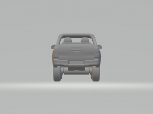 Toyota hilux double cab Modèles 3D en vedette