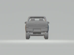 Toyota hilux double cab 3D Print Model