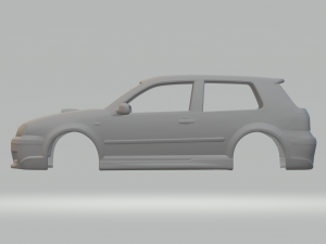 Volkswagen golf oettinger mk4 Modèles 3D en vedette