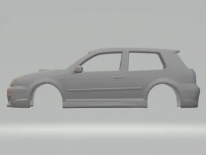 Volkswagen golf oettinger mk4 3D Print Model