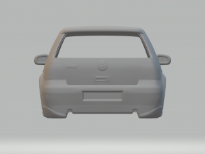 Volkswagen golf oettinger mk4 Modèles 3D en vedette