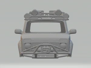 Lada-vaz niva custom 3D Print Model