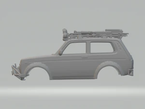 Lada-vaz niva custom 3D Print Model