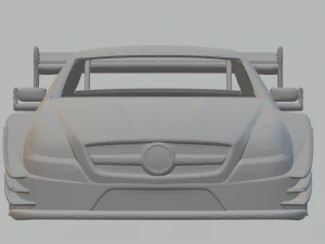 Mercedes slk race car 3D Print Model