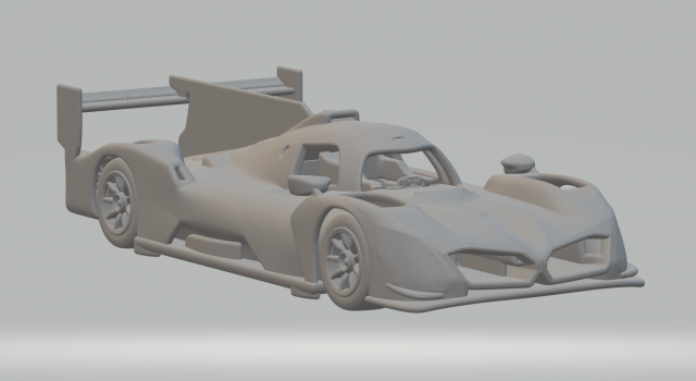 M Hybrid V8 3D Print Model .c4d .max .obj .3ds .fbx .stl .blend 
